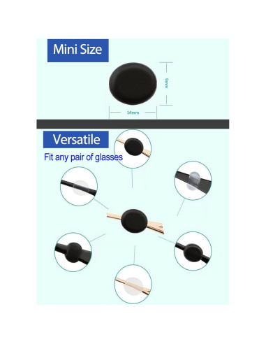 Agarraderas de Templo Lvvfit 10 Pares Silicona Antideslizante