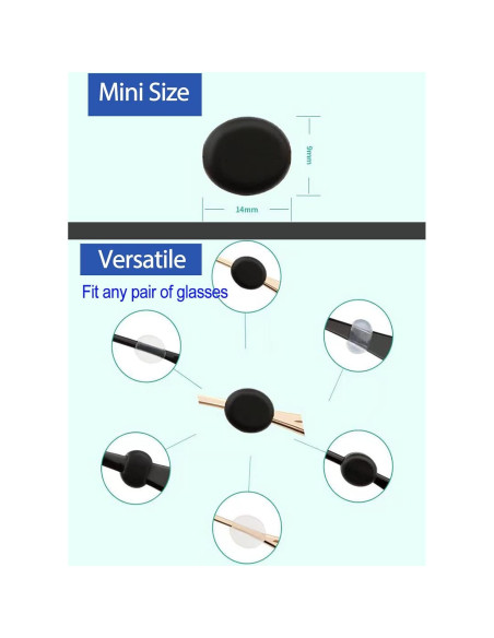 Agarraderas de Templo Lvvfit 10 Pares Silicona Antideslizante
