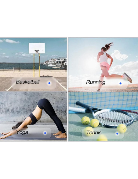 Agarraderas de Templo Lvvfit 10 Pares Silicona Antideslizante