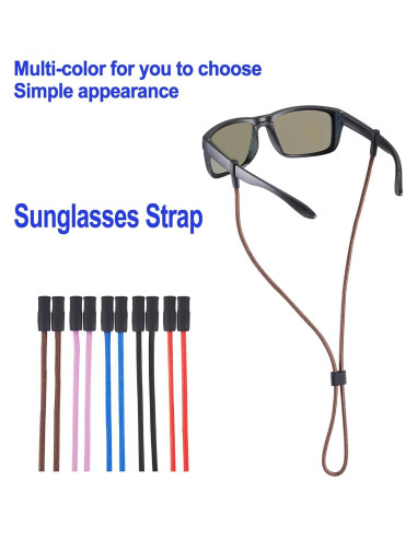 Correa para Gafas LVVFIT 3pcs Ajustable Nylon Silicona