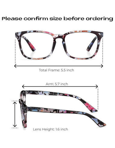 Gafas de Luz Azul Readerest Unisex 1.75x Antirreflejo