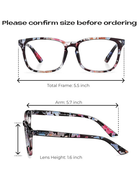 Gafas de Luz Azul Readerest Unisex 1.75x Antirreflejo