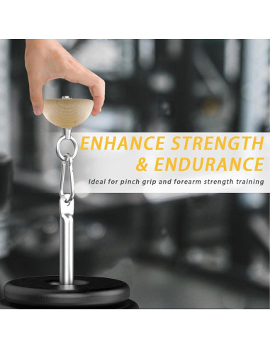 Bloque de Pinza de Madera de Haya Lights Mountain - Entrenamiento de Agarre