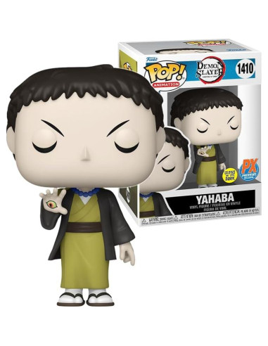 Figura de Vinilo Funko Pop! Demon Slayer Yahaba Brilla en la Oscuridad