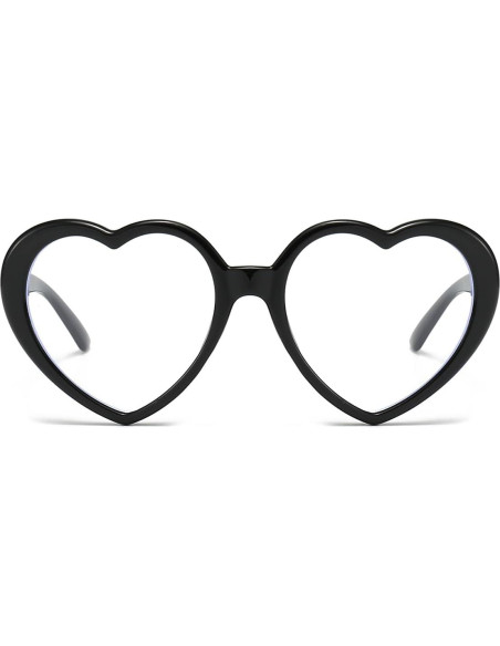 Gafas NIDOVIX Lente Claro Corazón Vintage Rojas Mujeres