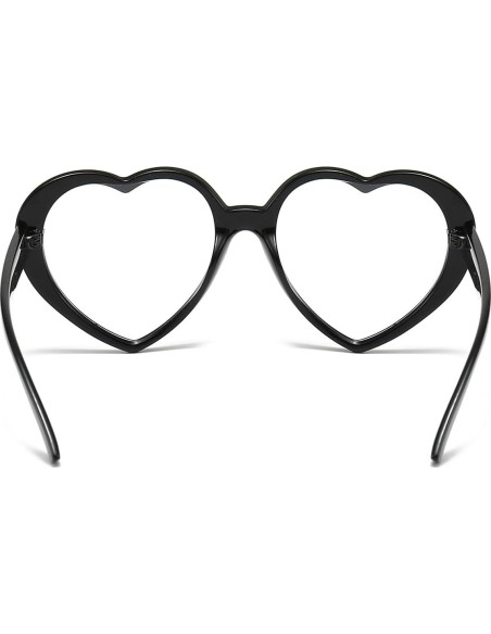 Gafas NIDOVIX Lente Claro Corazón Vintage Rojas Mujeres