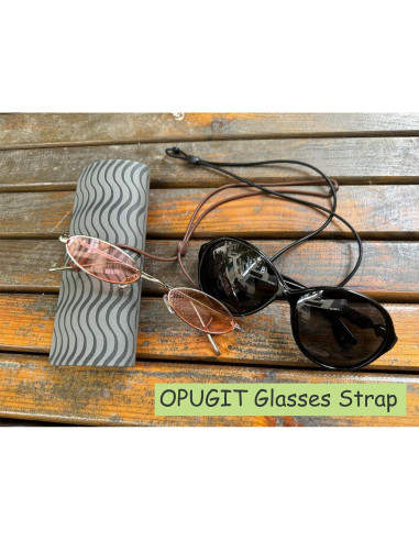 4 Correas Ajustables para Gafas OPUGIT - Silicona Anticaída