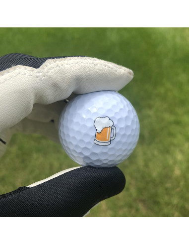 Marcadores de Pelotas de Golf Golfdotz Colección Tropical