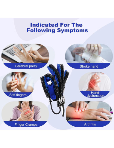 Guantes Rehabilitadores Veanvoky para Mano Izquierda S