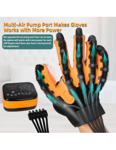 Guantes de Rehabilitación ZTGOJ Mano Izquierda L 3 Modos 2