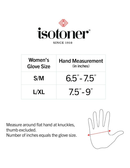 Guantes de Compresión Isotoner para Artritis Dedo Completo