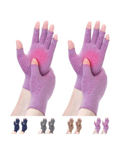 Guantes de Compresión DRNAIETY para Artritis Sin Dedos