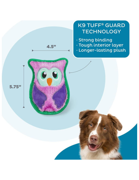 Juguete de Peluche Durablez Outward Hound XS Azul