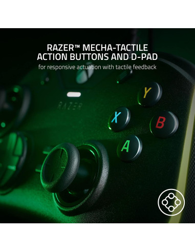 Controlador Razer Wolverine V2 Chroma para Xbox y PC - Negro