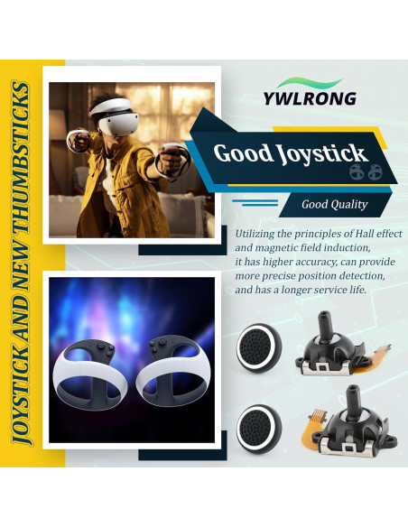 Reemplazo Joysticks Efecto Hall para PS VR2 - Shenzhenshiyue