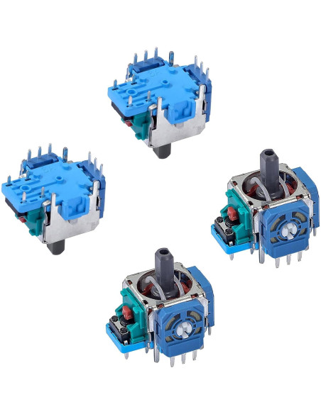 4 Joysticks Analógicos 3D Reemplazo para Controlador PS5