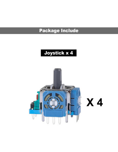 4 Joysticks Analógicos 3D Reemplazo para Controlador PS5