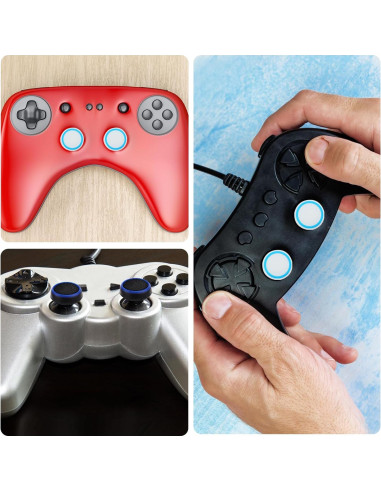 4 Tapas de Joystick de Silicona PEUTIER para PS4 PS5 Xbox