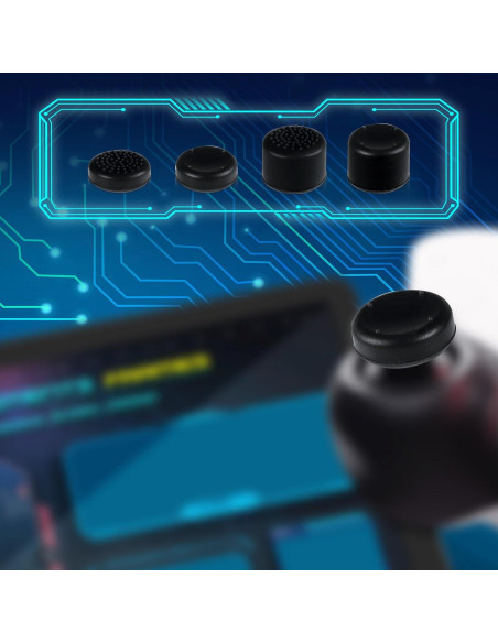 8 Tapas de Pulgar Silicona Lasuroa para PlayStation Portal