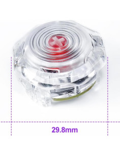 Botones de Cierre BITFUNX 12 PCS para Arcade 30mm 2