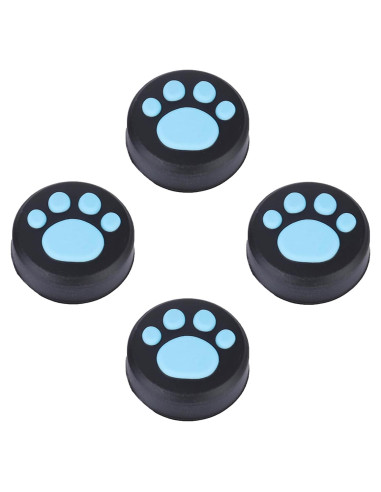 Patas de Gato Silicona Hakeeta para Joystick PS4/PS3/Switch Pro - 4 Colores