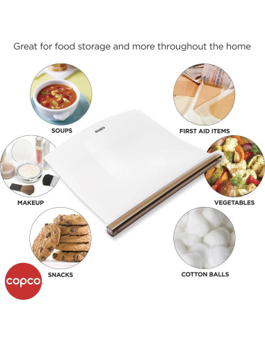 Bolsa de Almacenamiento Silicona Reutilizable Copco 1500 ml