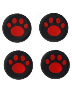 Tapa de Agarre de Pulgar Silicona Rojo Ambertown para Joystick