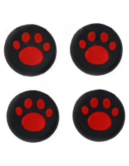 Tapa de Agarre de Pulgar Silicona Rojo Ambertown para Joystick