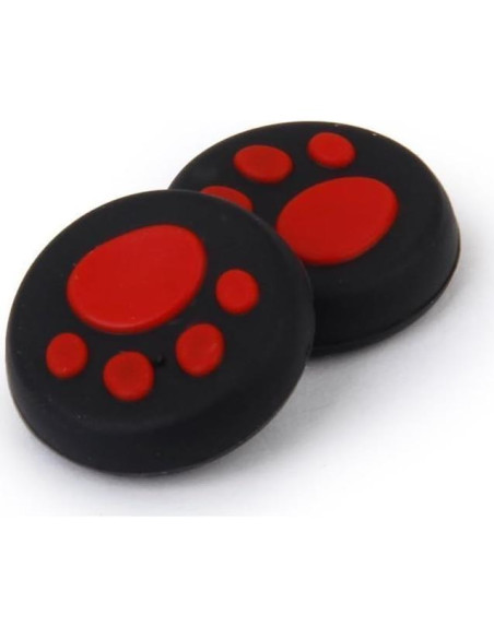 Tapa de Agarre de Pulgar Silicona Rojo Ambertown para Joystick
