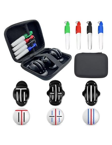 Juego de Marcadores de Pelotas de Golf HIFQUI con Estuche