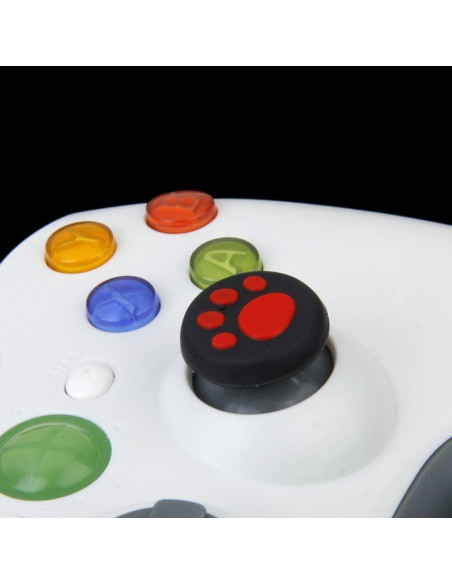 Tapa de Agarre de Pulgar Silicona Rojo Ambertown para Joystick