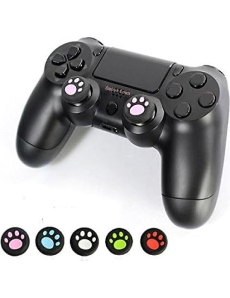 Tapa de Agarre de Pulgar Silicona Rojo Ambertown para Joystick