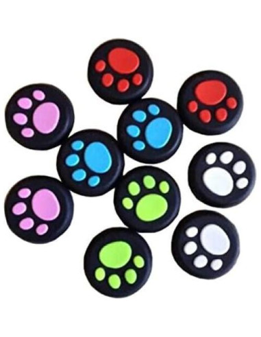 Tapa de Agarre de Pulgar Silicona Rojo Ambertown para Joystick