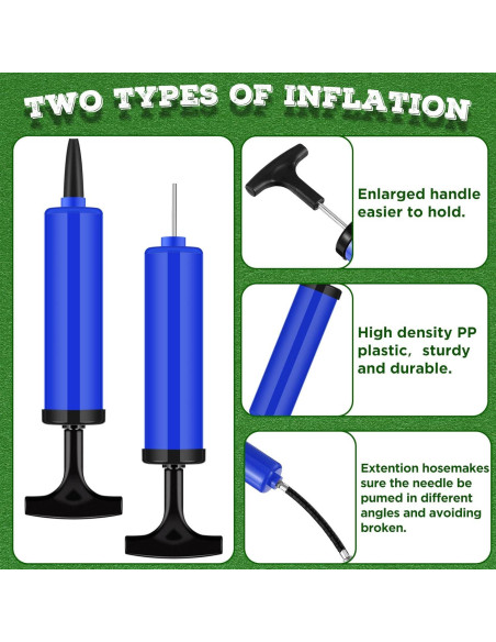 Bomba de Aire Fumete 100 Juegos con Agujas y Manguera 17 cm