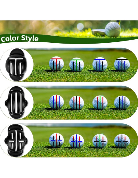 Juego de Marcadores de Pelotas de Golf HIFQUI con Estuche