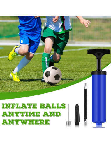 Bomba de Aire Fumete 100 Juegos con Agujas y Manguera 17 cm