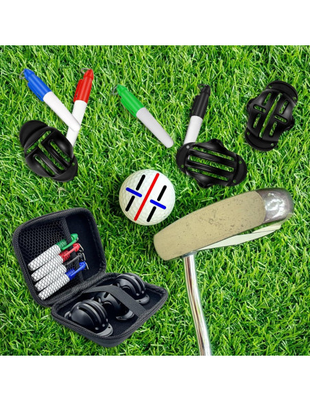 Juego de Marcadores de Pelotas de Golf HIFQUI con Estuche