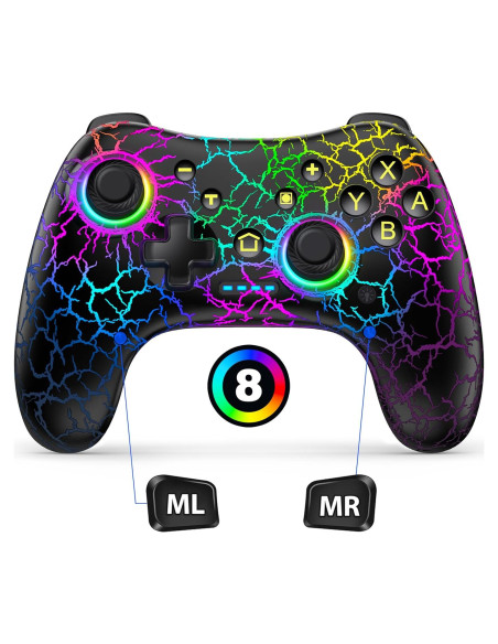 Controlador Gammeefy Pro Inalámbrico para Nintendo Switch