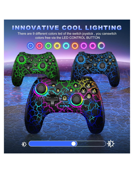 Controlador Gammeefy Pro Inalámbrico para Nintendo Switch