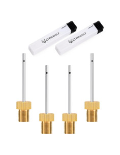 Agujas de Bomba de Aire ETENWOLF de Latón - 4 Unidades