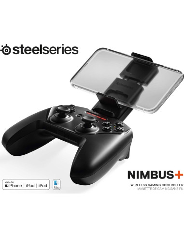 Controlador de Juegos Móvil Bluetooth SteelSeries Nimbus+ iOS