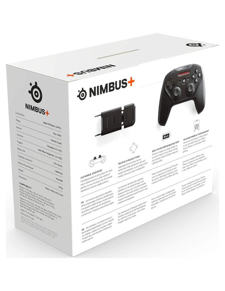 Controlador de Juegos Móvil Bluetooth SteelSeries Nimbus+ iOS