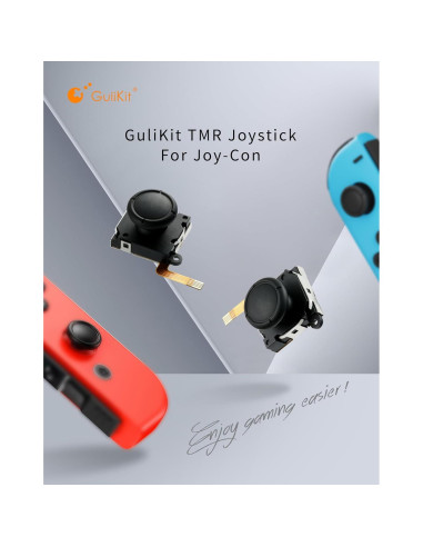 Reemplazo Joystick GuliKit TMR para Switch y Switch Lite