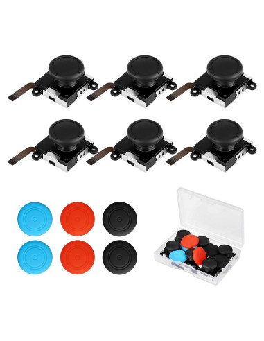 Reemplazo Joystick Analógico Linkstyle para Nintendo Switch Lite - 6 Piezas