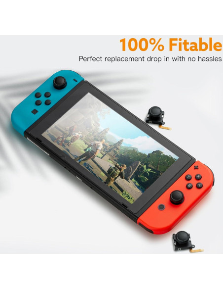 Joystick Joycon Bronal Sin Deriva para Nintendo Switch