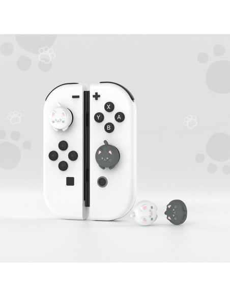 Tapas de Joystick PlayVital Gatito Bonito para Switch