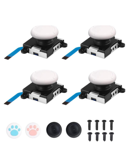 Reemplazo Joystick Joycon 4 Pack JAOYSTII Analógico 3D