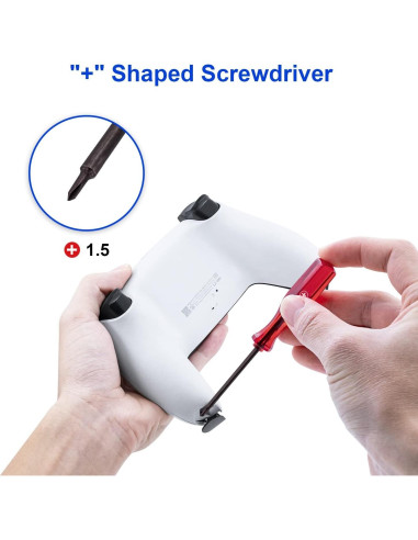 Kits de Reparación 15 en 1 Mcbazel para Controlador PS5