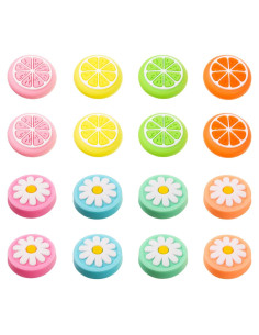 Tapones de Agarre Silicona Sumind 16 Piezas para Nintendo Switch