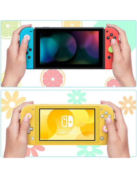 Tapones de Agarre Silicona Sumind 16 Piezas para Nintendo Switch
